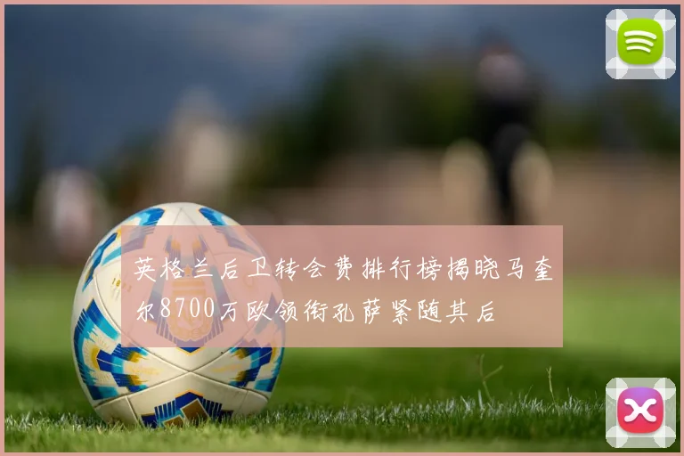 英格兰后卫转会费排行榜揭晓马奎尔8700万欧领衔孔萨紧随其后